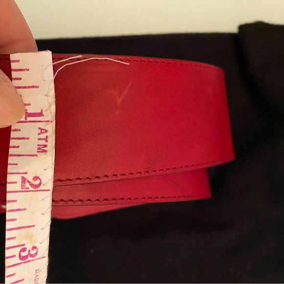 Talbots Red Belt Harness Buckle 38-40" - Picture 7 of 7